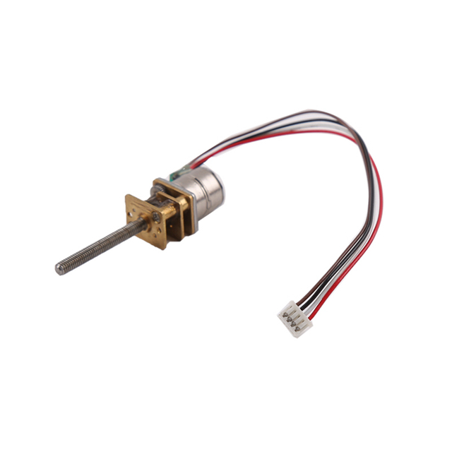 Motor de passo com engrenagem de 10 mm e eixo de parafuso M3 A personaliza&ccedil;&atilde;o completa est&aacute; dispon&iacute;vel