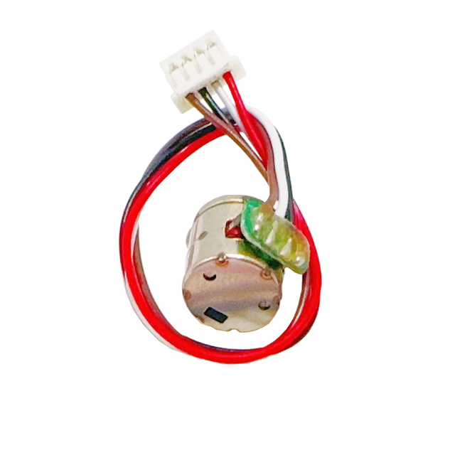 Mini motor paso a paso micro de 8 mm, 2 fases, &aacute;ngulo de paso de 18 grados