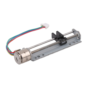 Motore passo-passo a vite micro cursore 10mm 5VDC Mini motore passo-passo lineare per una regolazione precisa della messa a fuoco dello strumento