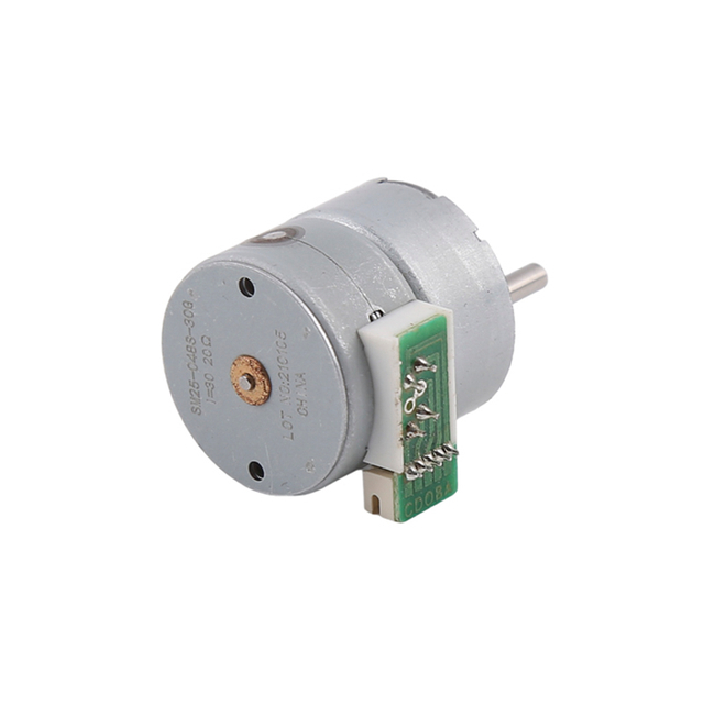 Motor de passo alinhado 12vDC 25mm Suporte para entrega de amostra personalizada 